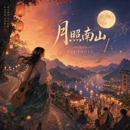 月照南山