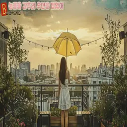 눈물을 감추려 우산을 접었어 